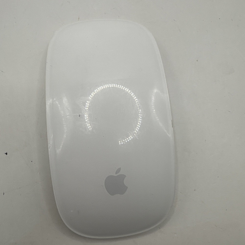 Apple Magic Mouse Wireless Bluetooth White A1657 Multi Touch
